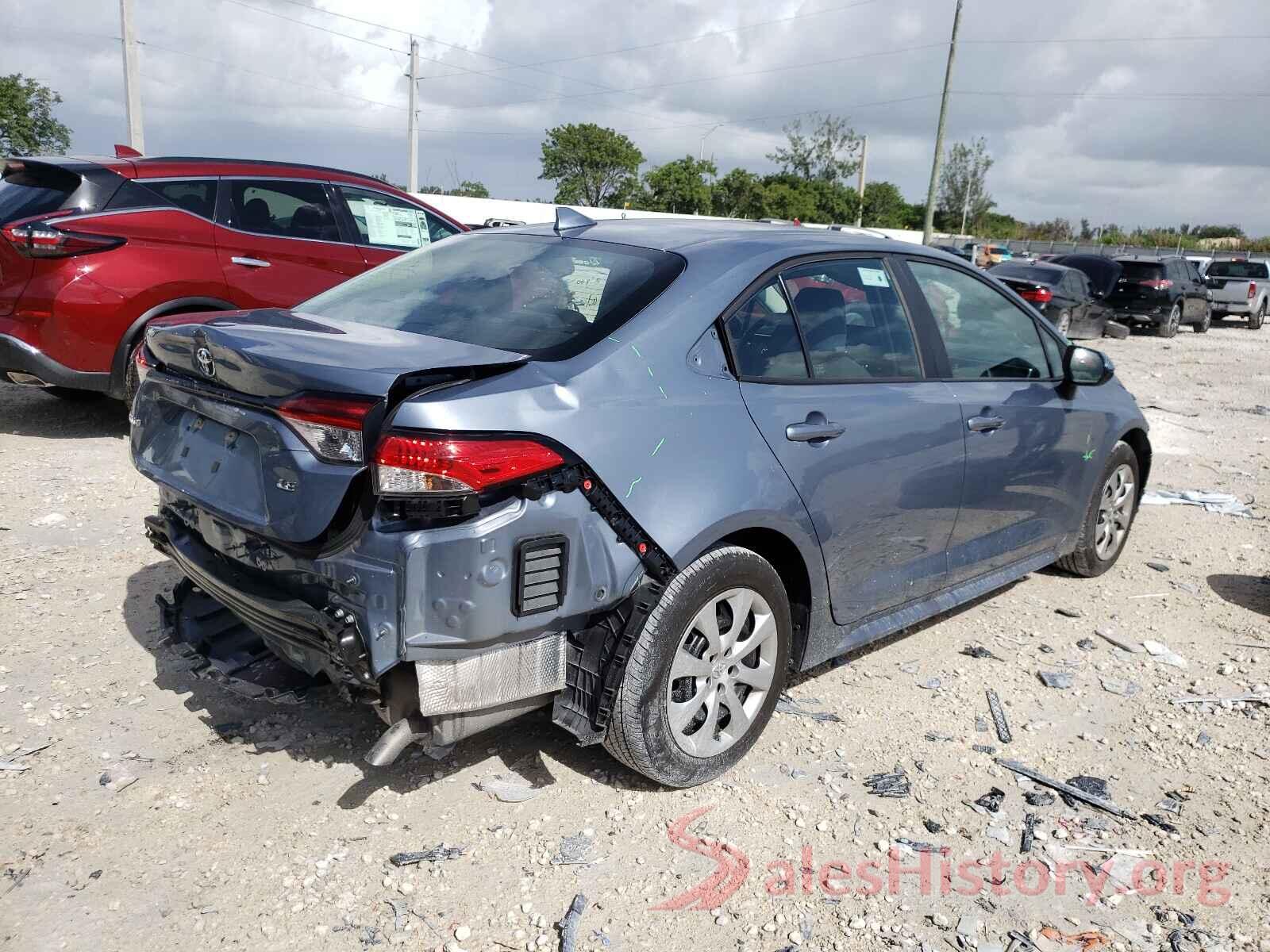 5YFEPRAEXLP071460 2020 TOYOTA COROLLA