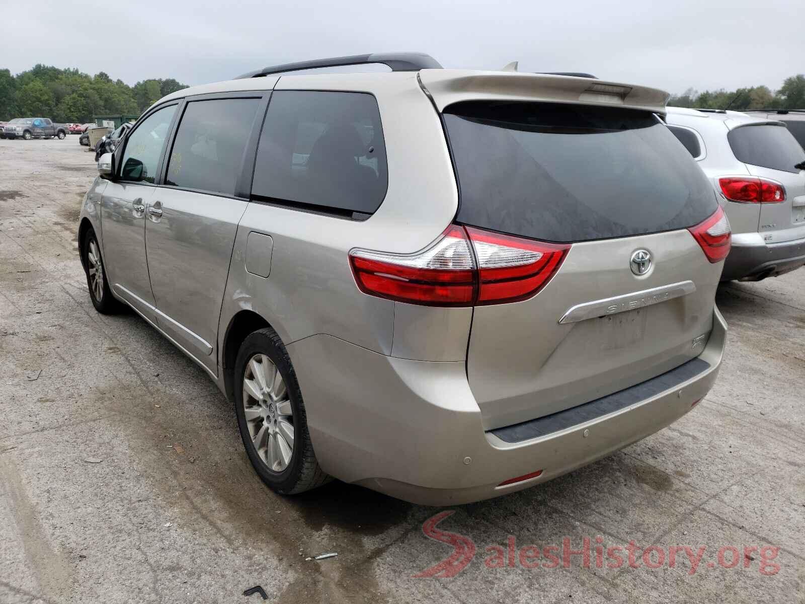 5TDDK3DC9GS141657 2016 TOYOTA SIENNA