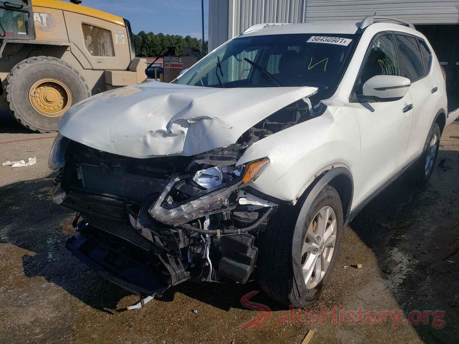 KNMAT2MT5GP672973 2016 NISSAN ROGUE