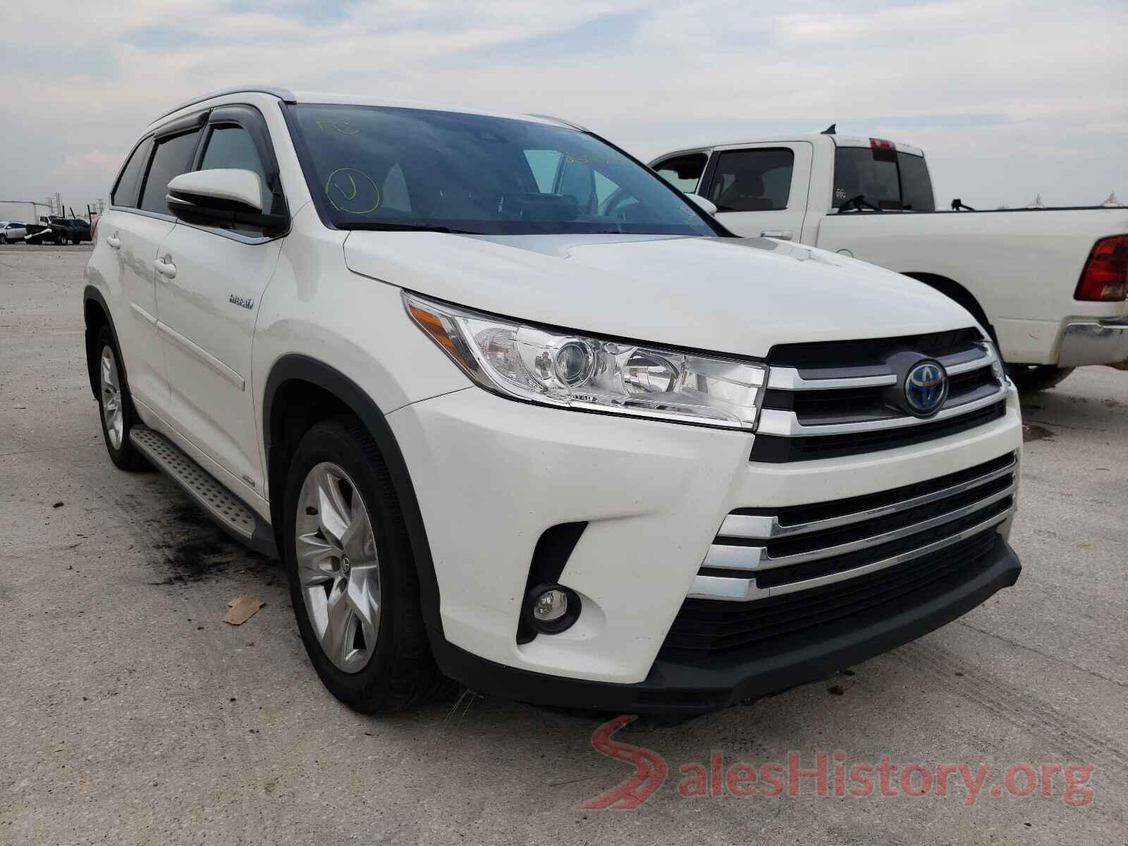 5TDDGRFH1KS055717 2019 TOYOTA HIGHLANDER