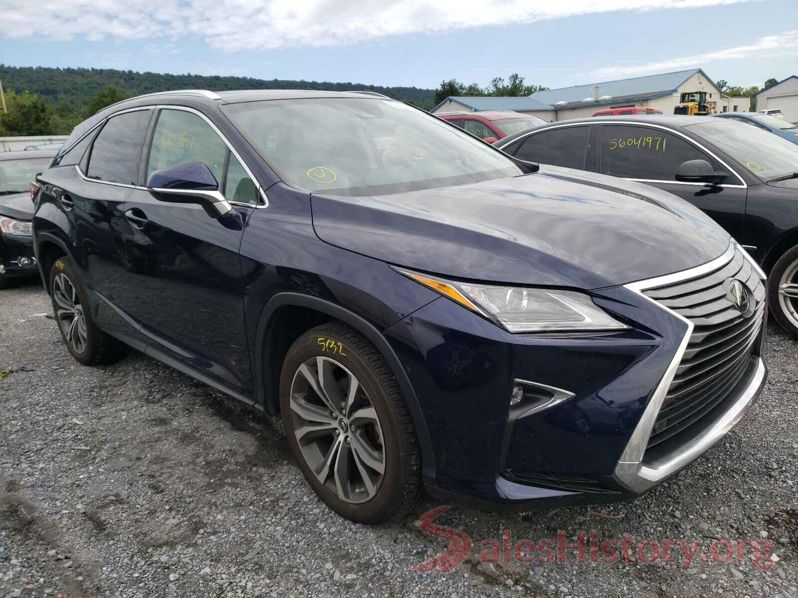 2T2BZMCAXKC201192 2019 LEXUS RX350