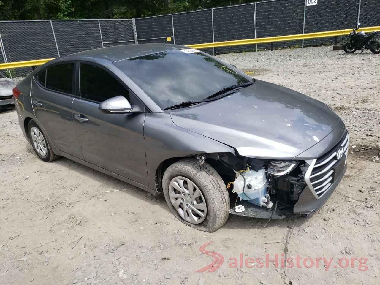 5NPD74LF9JH354351 2018 HYUNDAI ELANTRA