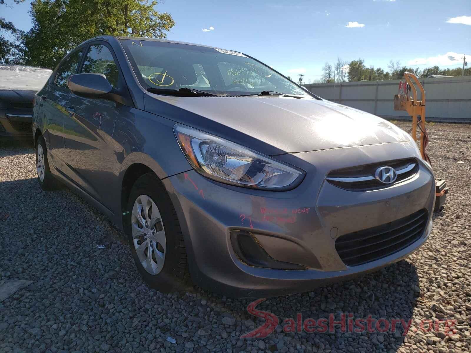 KMHCT4AE3GU962202 2016 HYUNDAI ACCENT