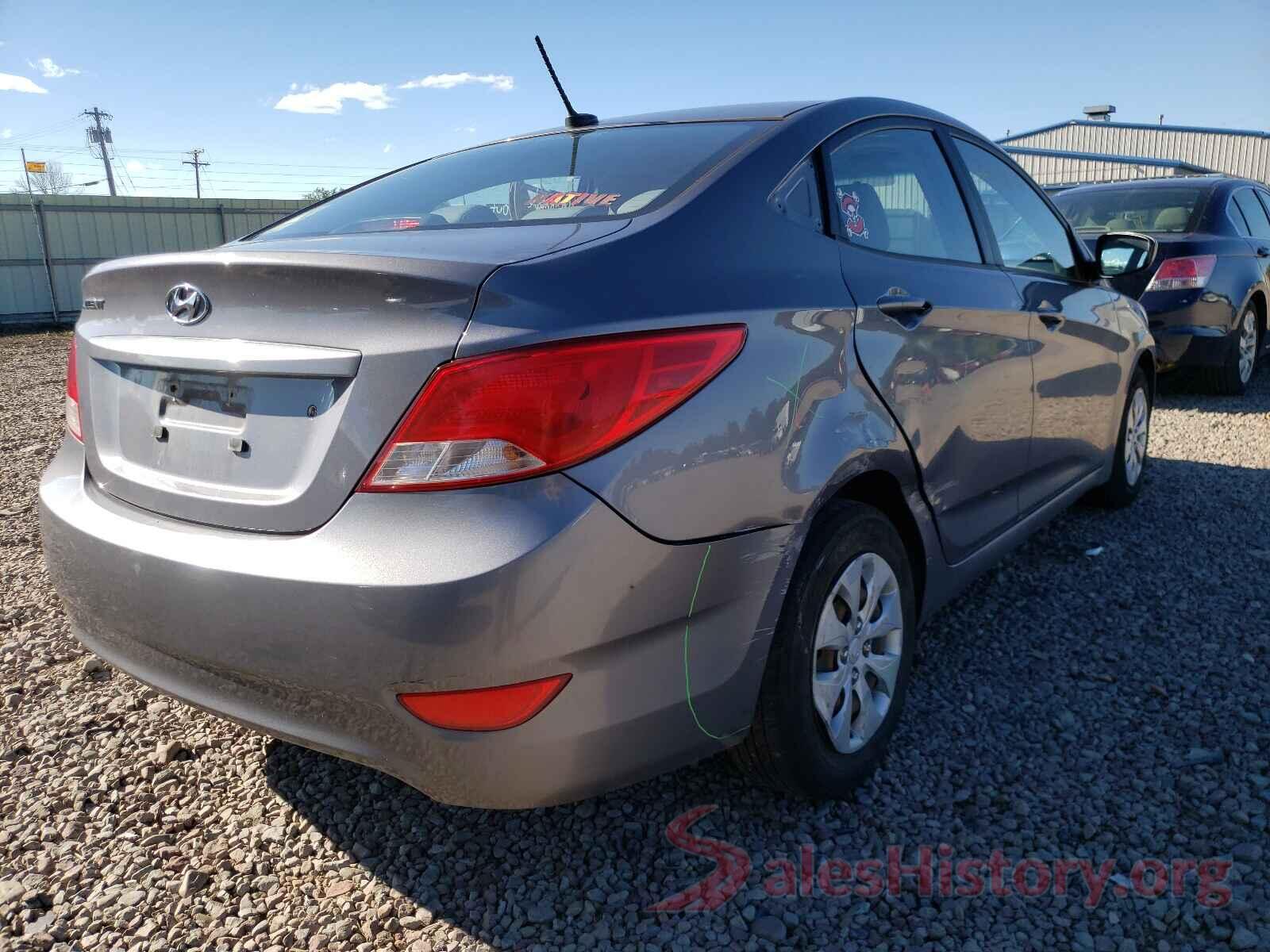 KMHCT4AE3GU962202 2016 HYUNDAI ACCENT