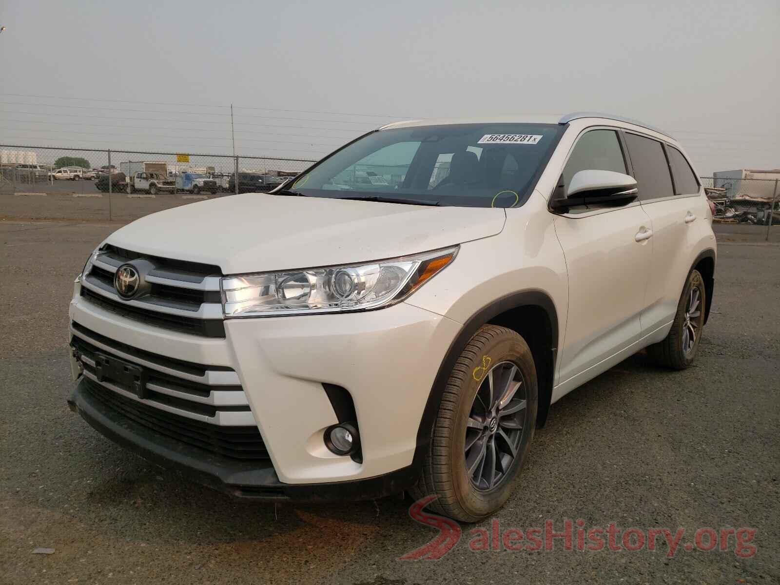 5TDJZRFH8JS531263 2018 TOYOTA HIGHLANDER