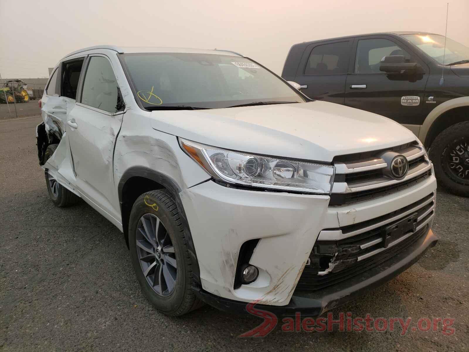 5TDJZRFH8JS531263 2018 TOYOTA HIGHLANDER