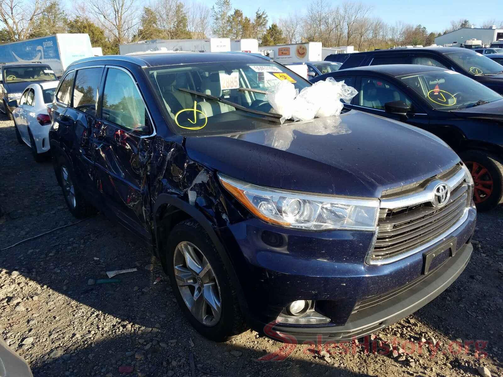 5TDDKRFH2GS260355 2016 TOYOTA HIGHLANDER