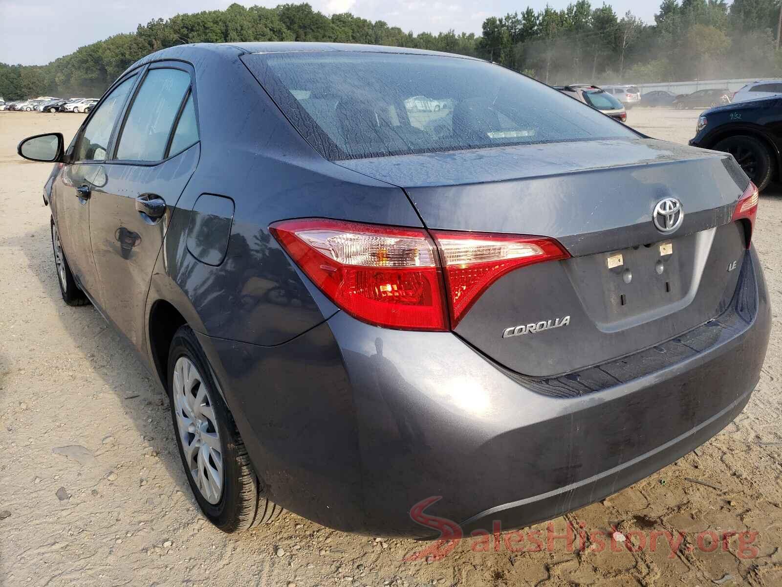 5YFBURHE3KP885210 2019 TOYOTA COROLLA