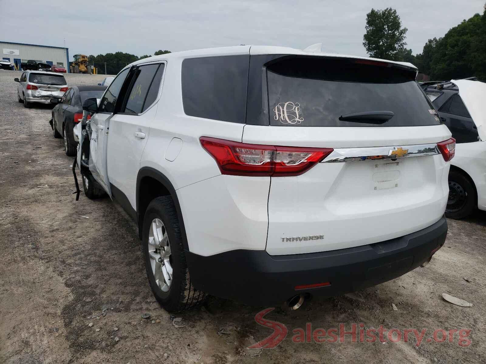 1GNERFKW0KJ253047 2019 CHEVROLET TRAVERSE