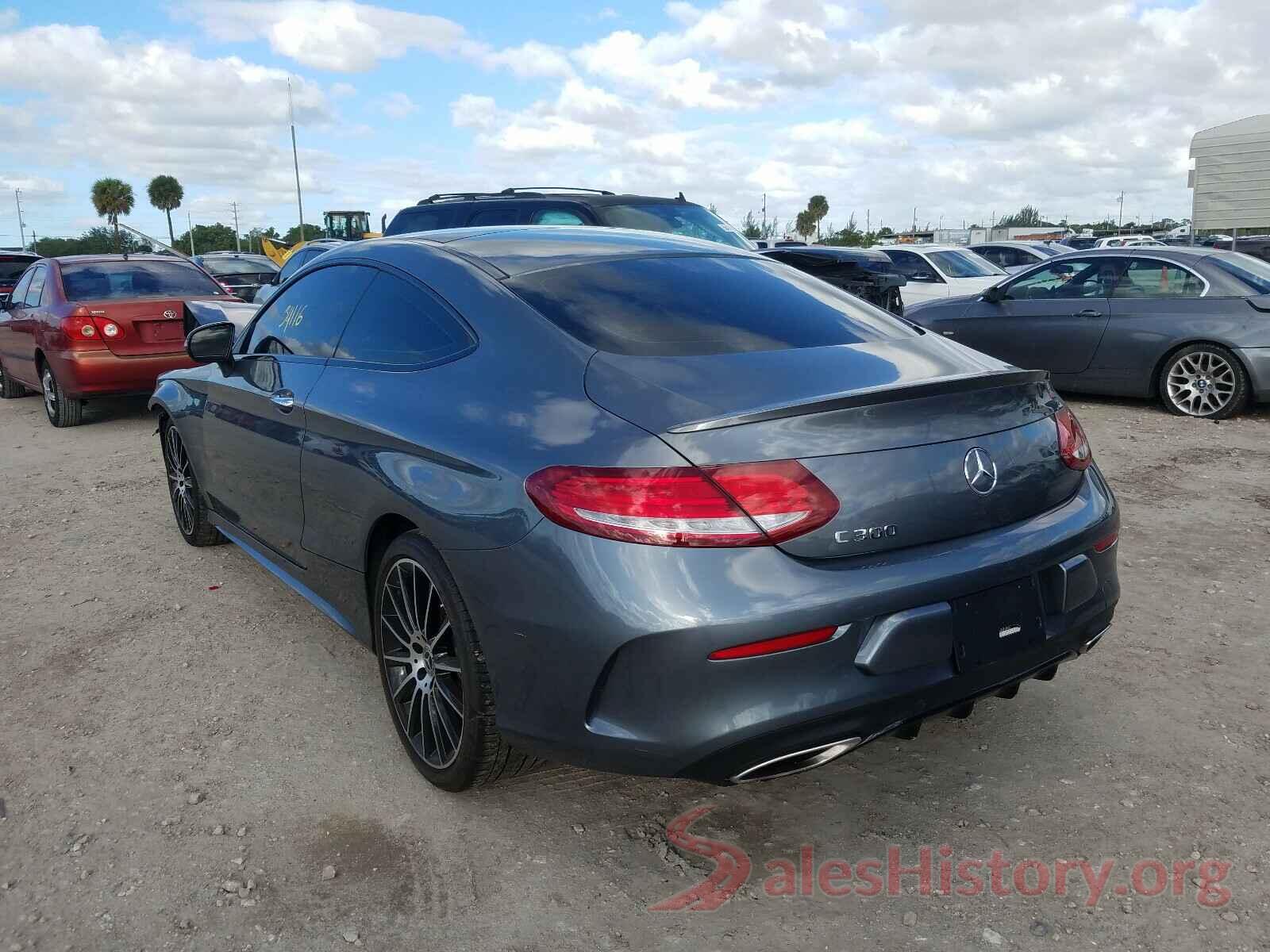 WDDWJ4JB2HF520956 2017 MERCEDES-BENZ C CLASS