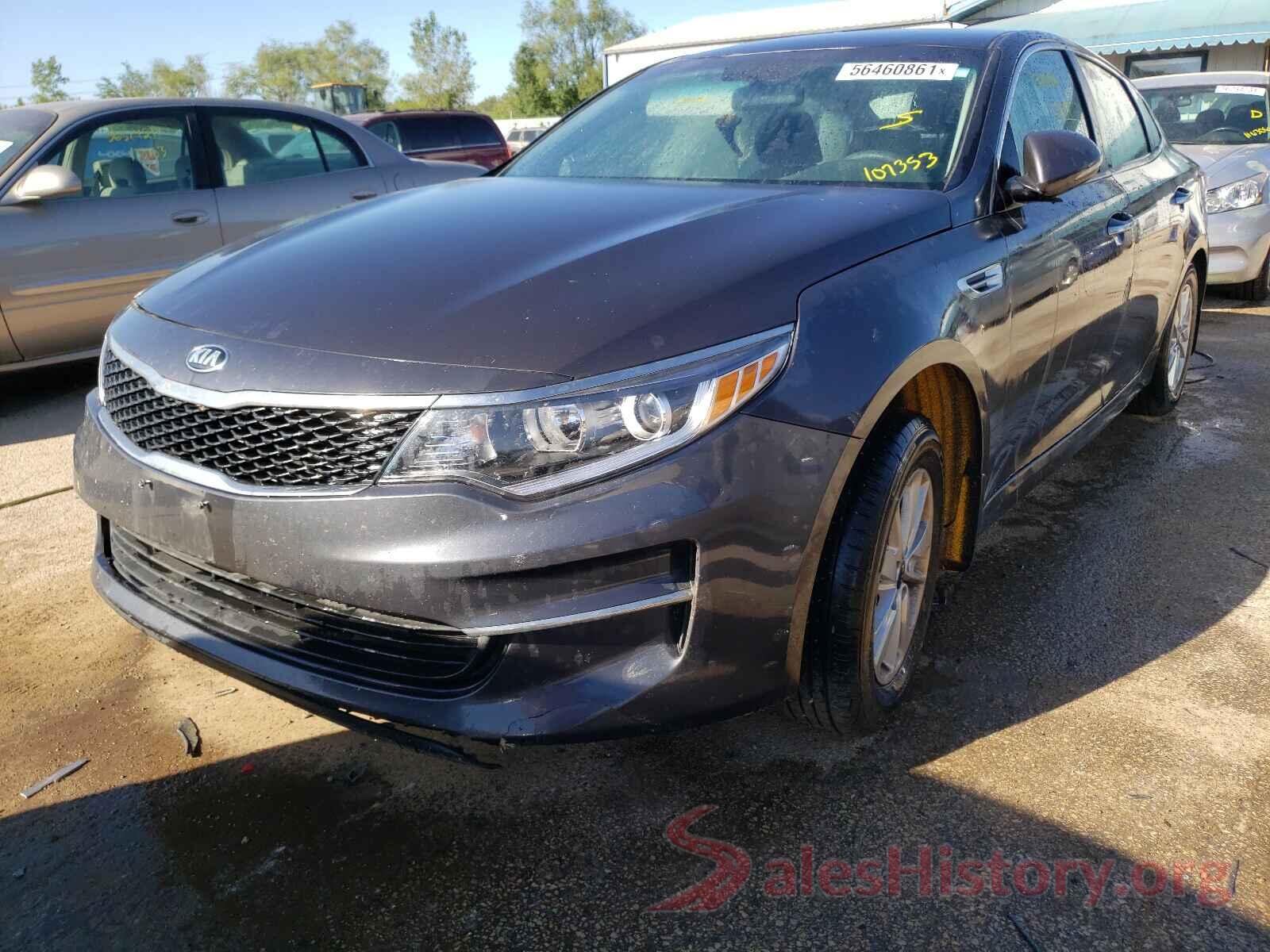 KNAGT4L30G5107353 2016 KIA OPTIMA