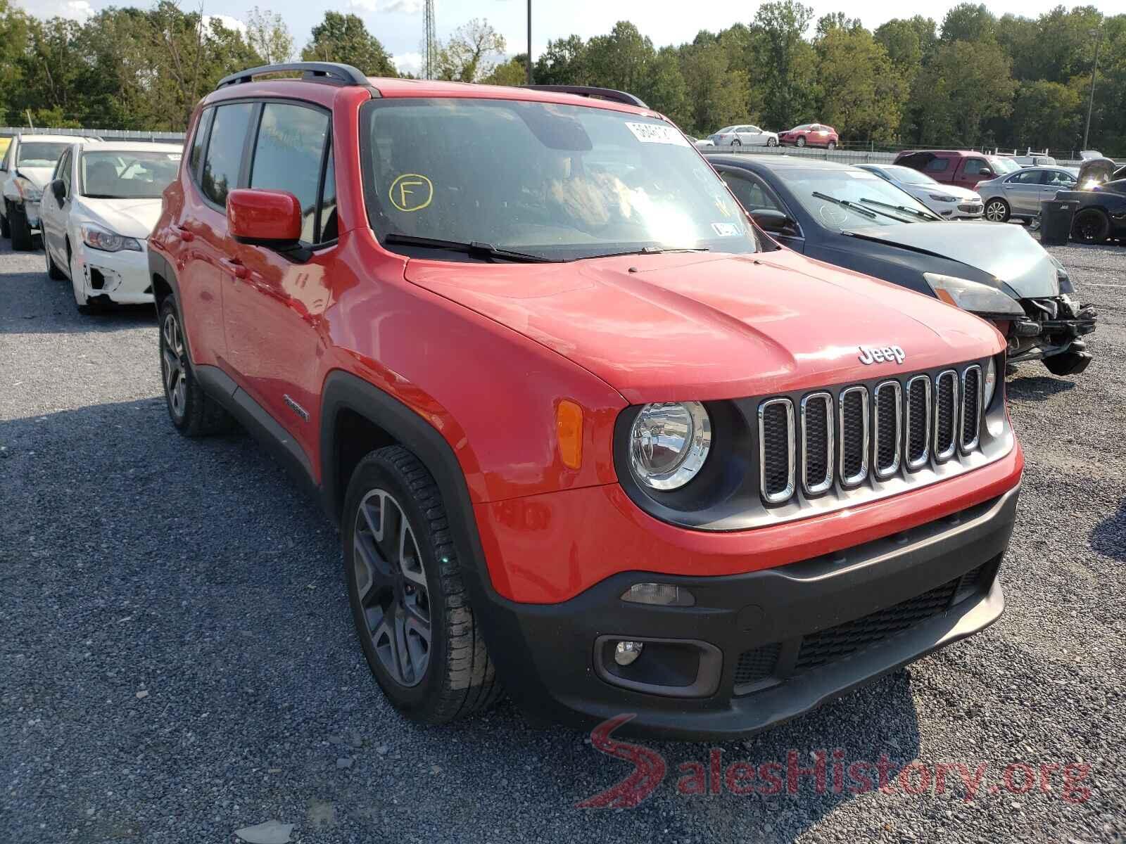 ZACCJABB5JPJ30993 2018 JEEP RENEGADE