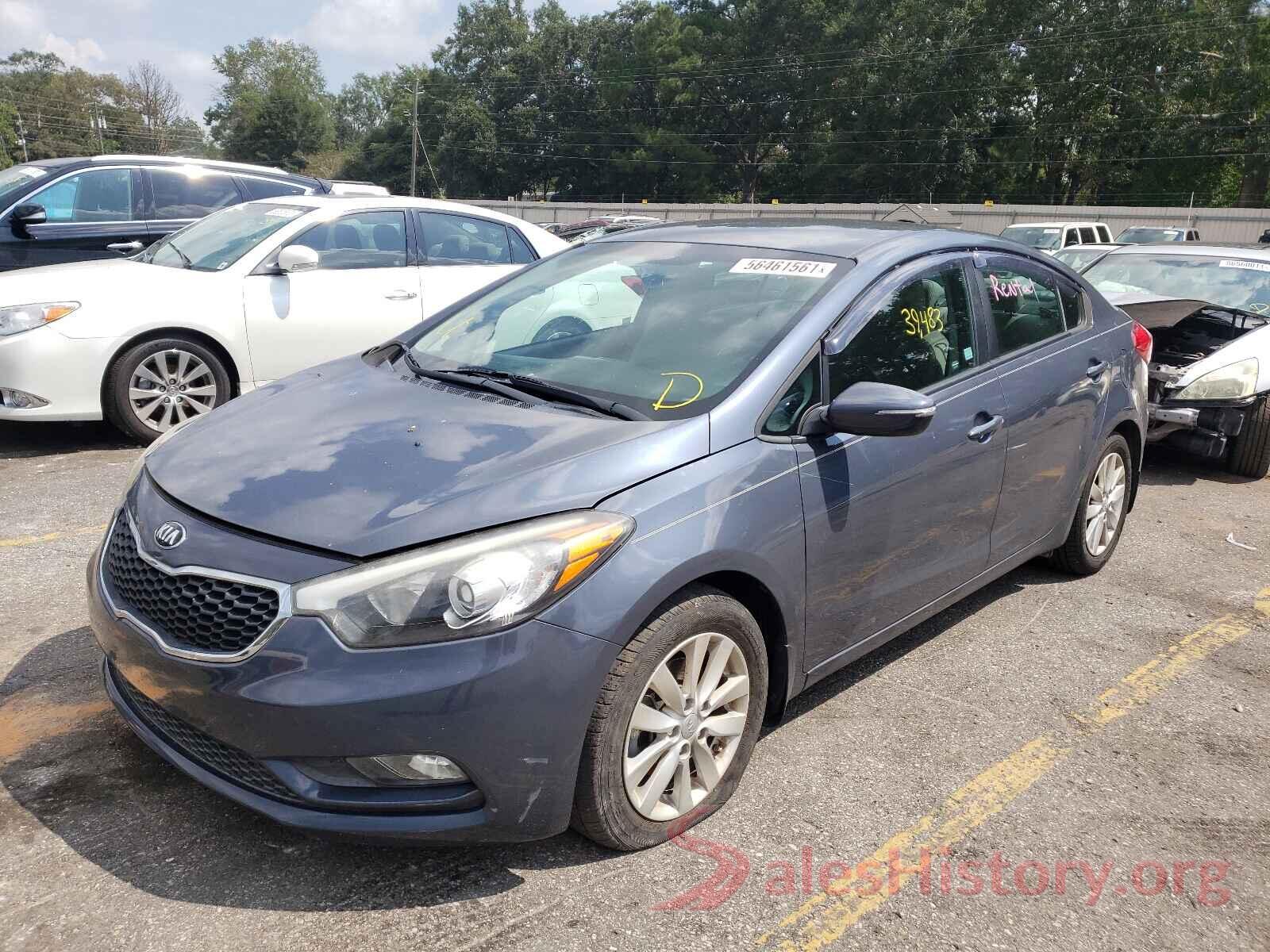 KNAFX4A65G5442928 2016 KIA FORTE