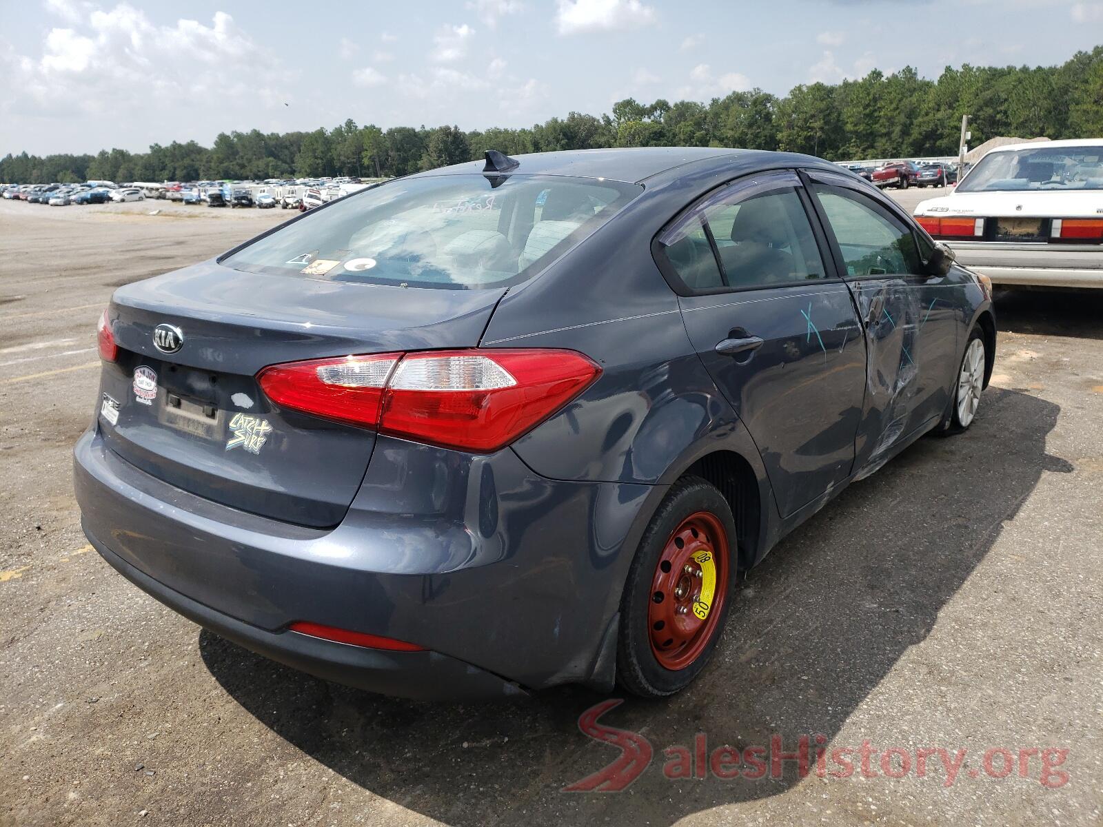 KNAFX4A65G5442928 2016 KIA FORTE