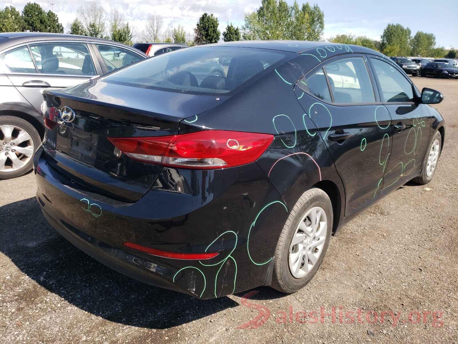 5NPD74LF7HH162310 2017 HYUNDAI ELANTRA