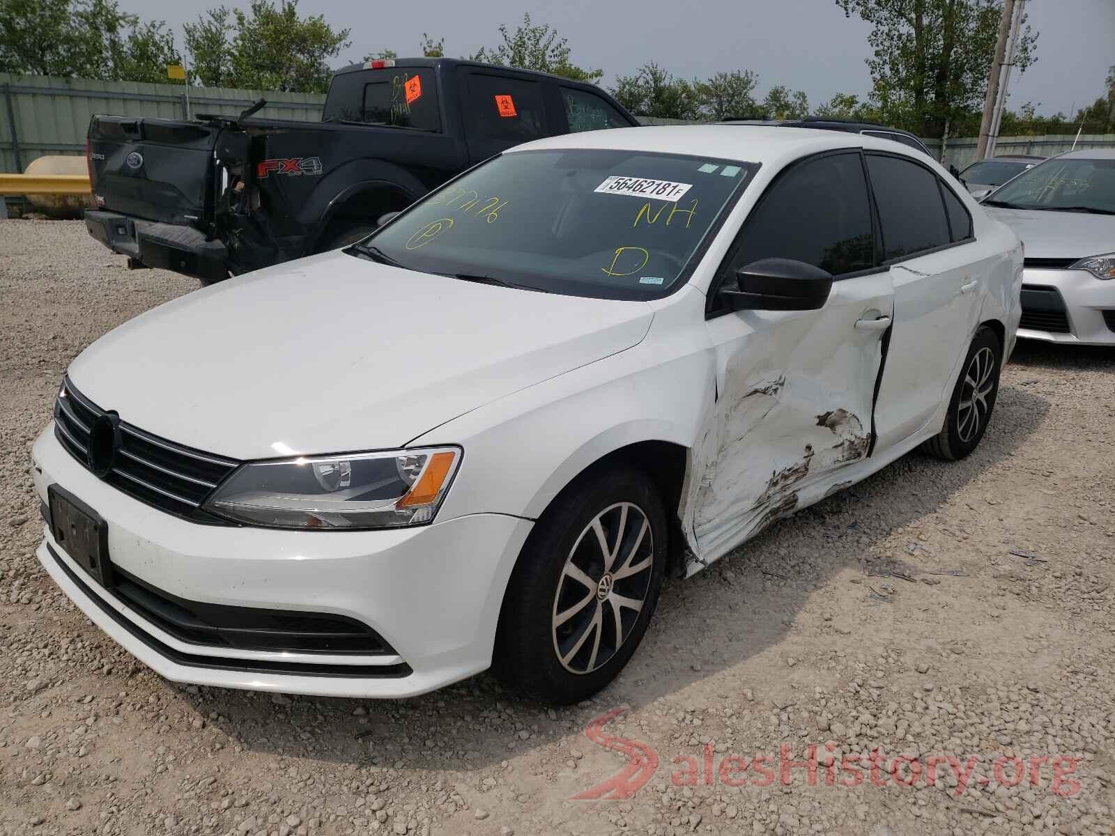 3VWD67AJ6GM377176 2016 VOLKSWAGEN JETTA