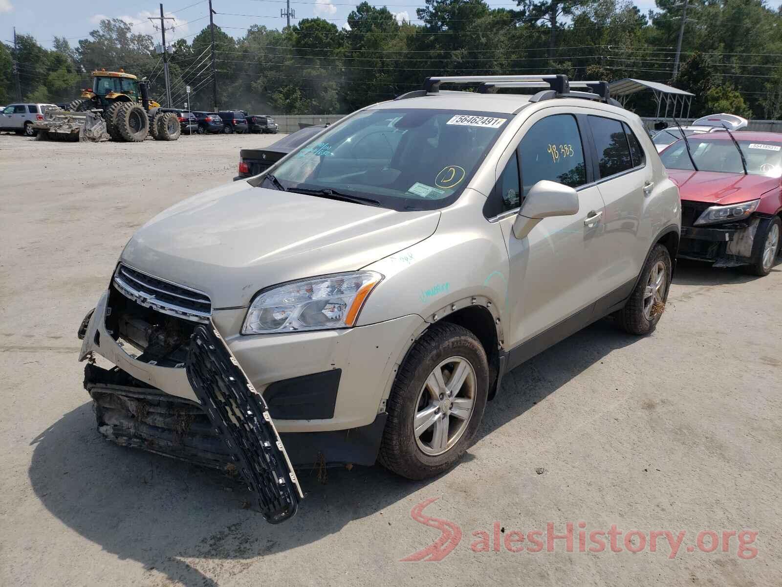 3GNCJPSB8GL128539 2016 CHEVROLET TRAX