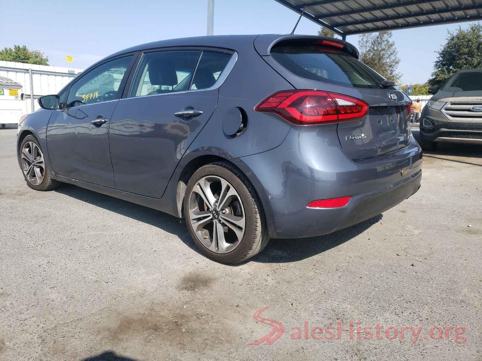 KNAFX5A89G5633520 2016 KIA FORTE