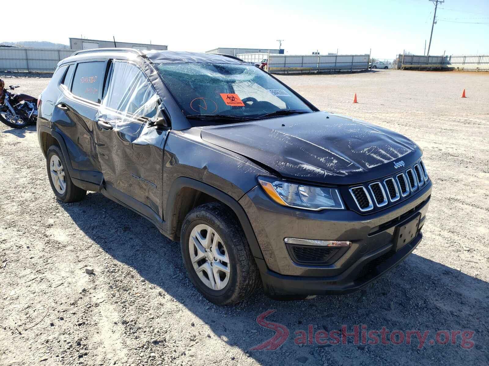 3C4NJDAB0JT231172 2018 JEEP COMPASS