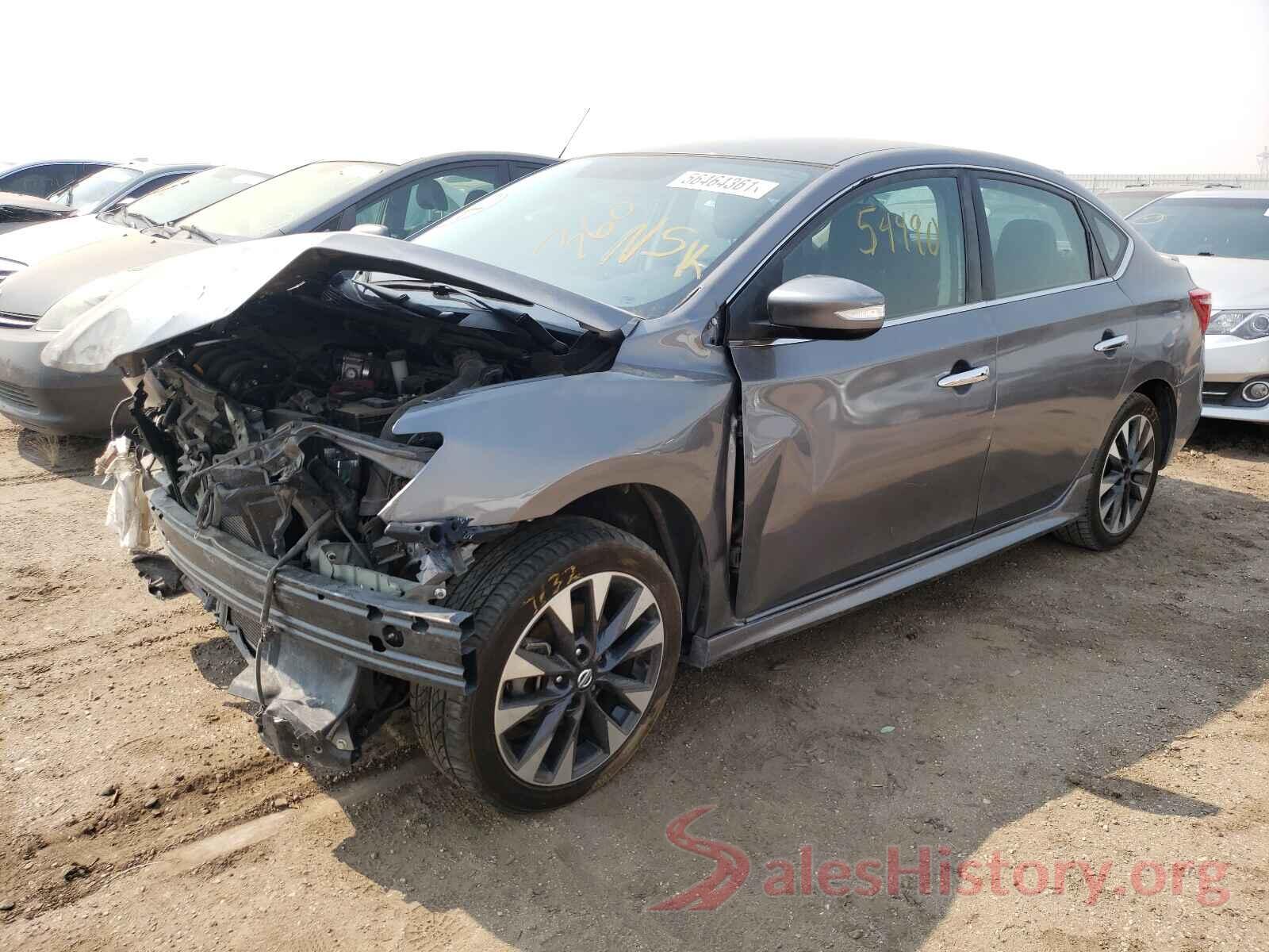 3N1AB7AP5HY356337 2017 NISSAN SENTRA