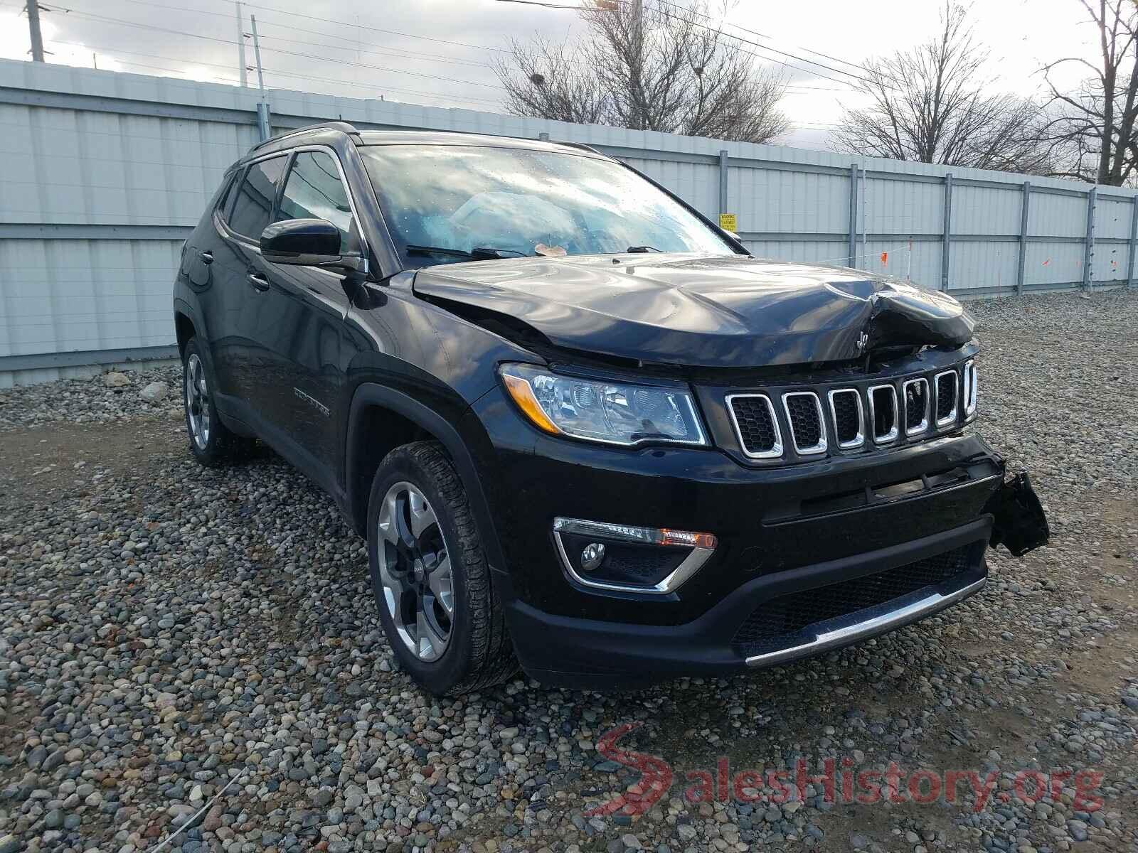 3C4NJDCB0KT661394 2019 JEEP COMPASS