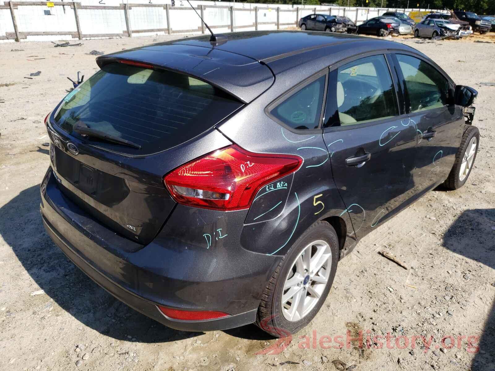 1FADP3K2XHL294617 2017 FORD FOCUS