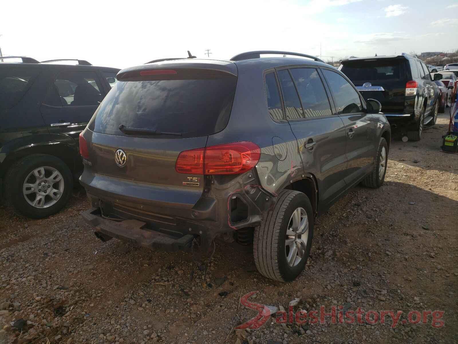 WVGBV7AXXGW598681 2016 VOLKSWAGEN TIGUAN