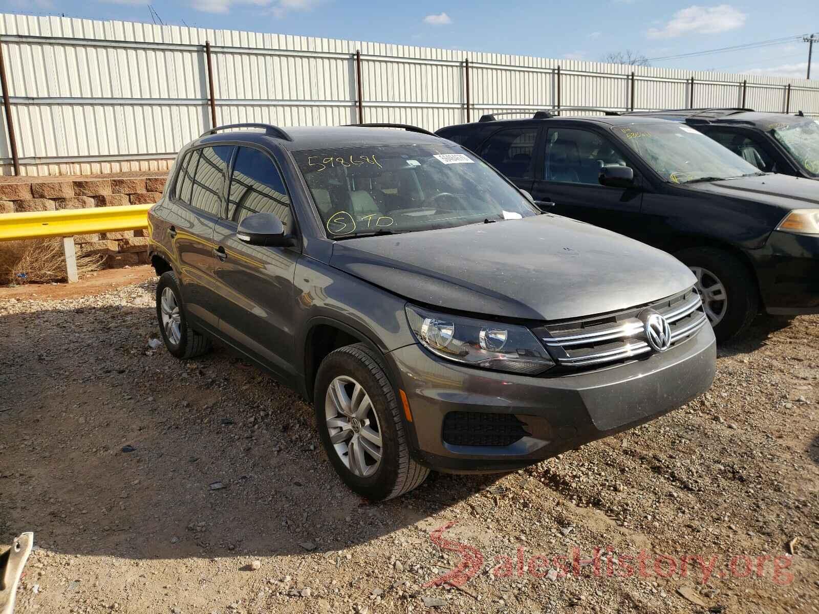 WVGBV7AXXGW598681 2016 VOLKSWAGEN TIGUAN