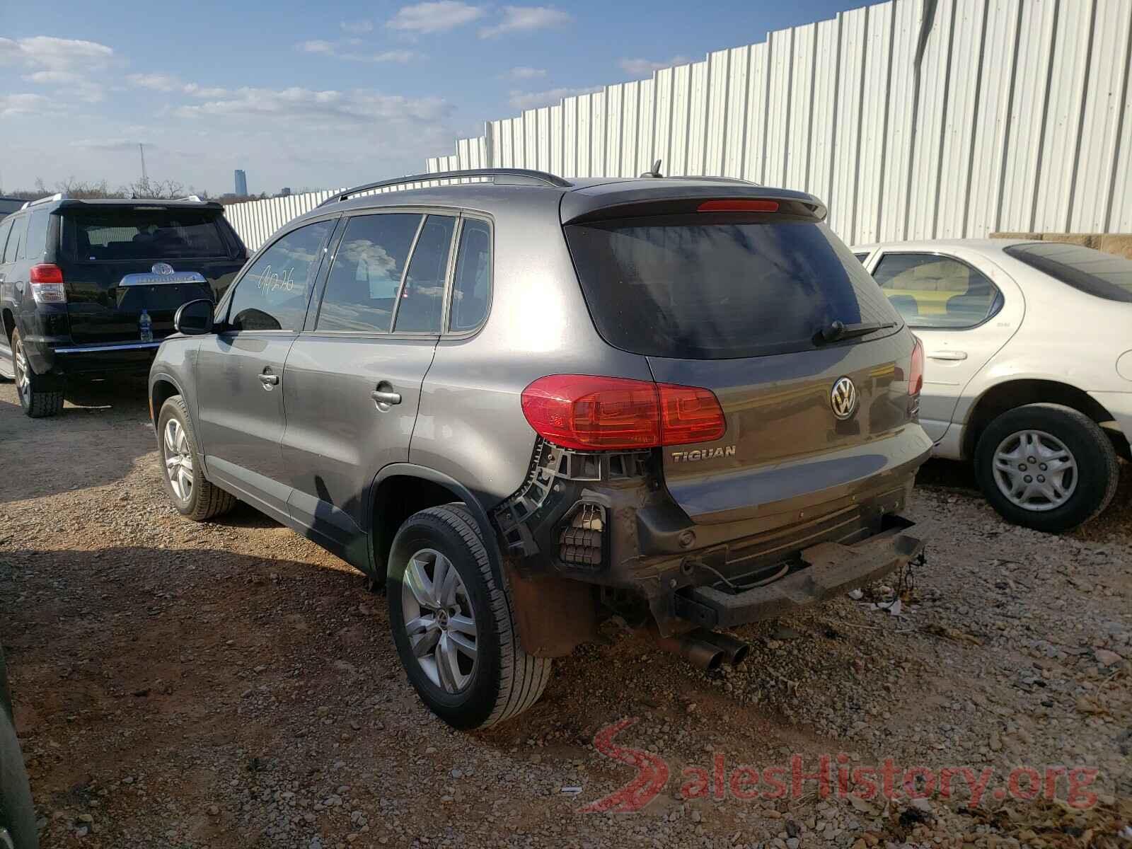 WVGBV7AXXGW598681 2016 VOLKSWAGEN TIGUAN