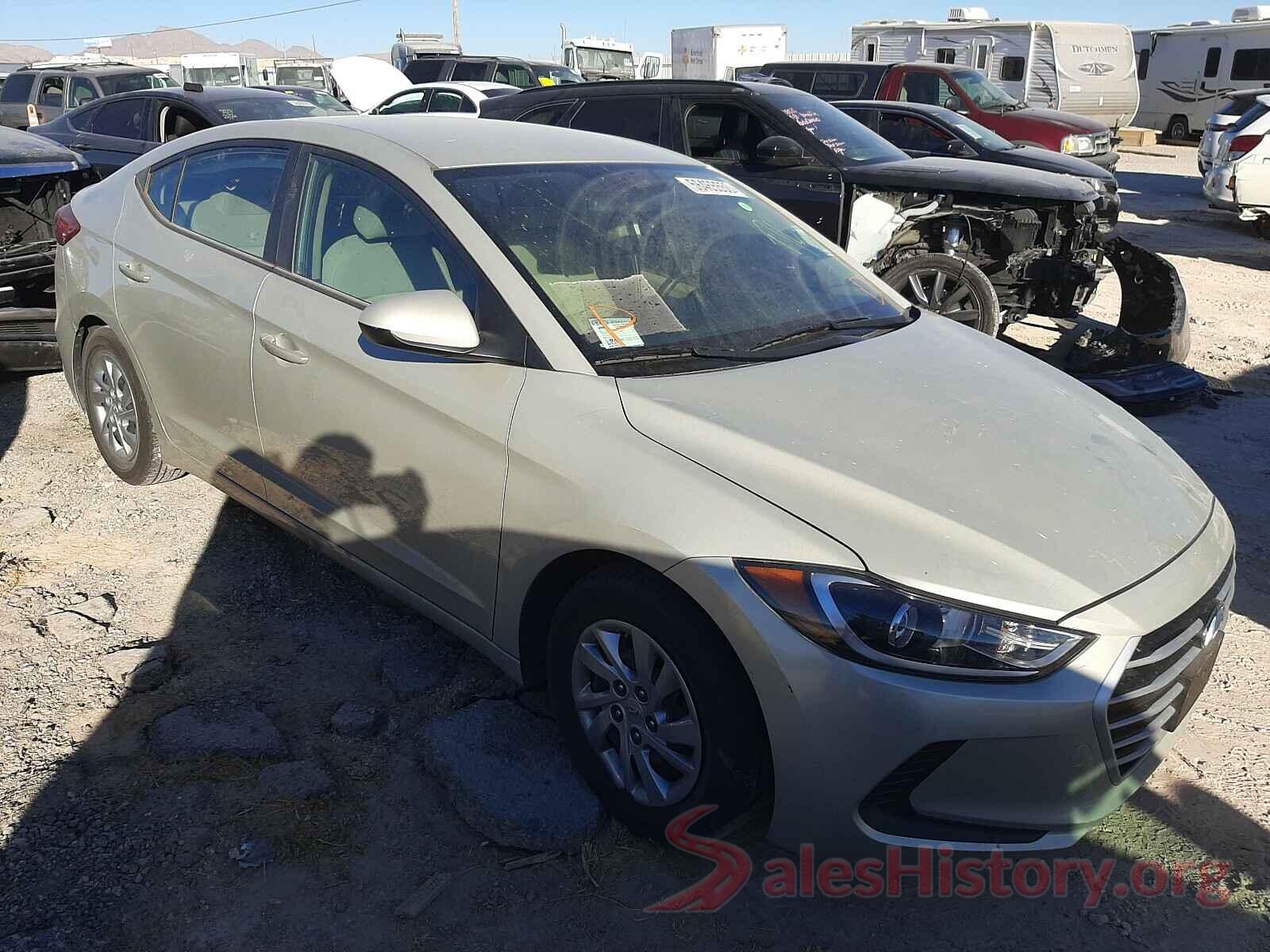 KMHD74LF3HU303259 2017 HYUNDAI ELANTRA