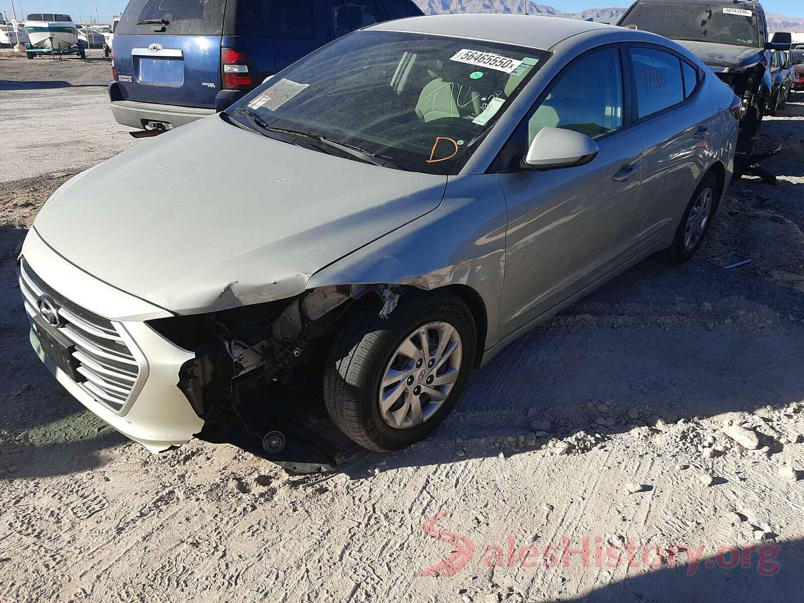 KMHD74LF3HU303259 2017 HYUNDAI ELANTRA