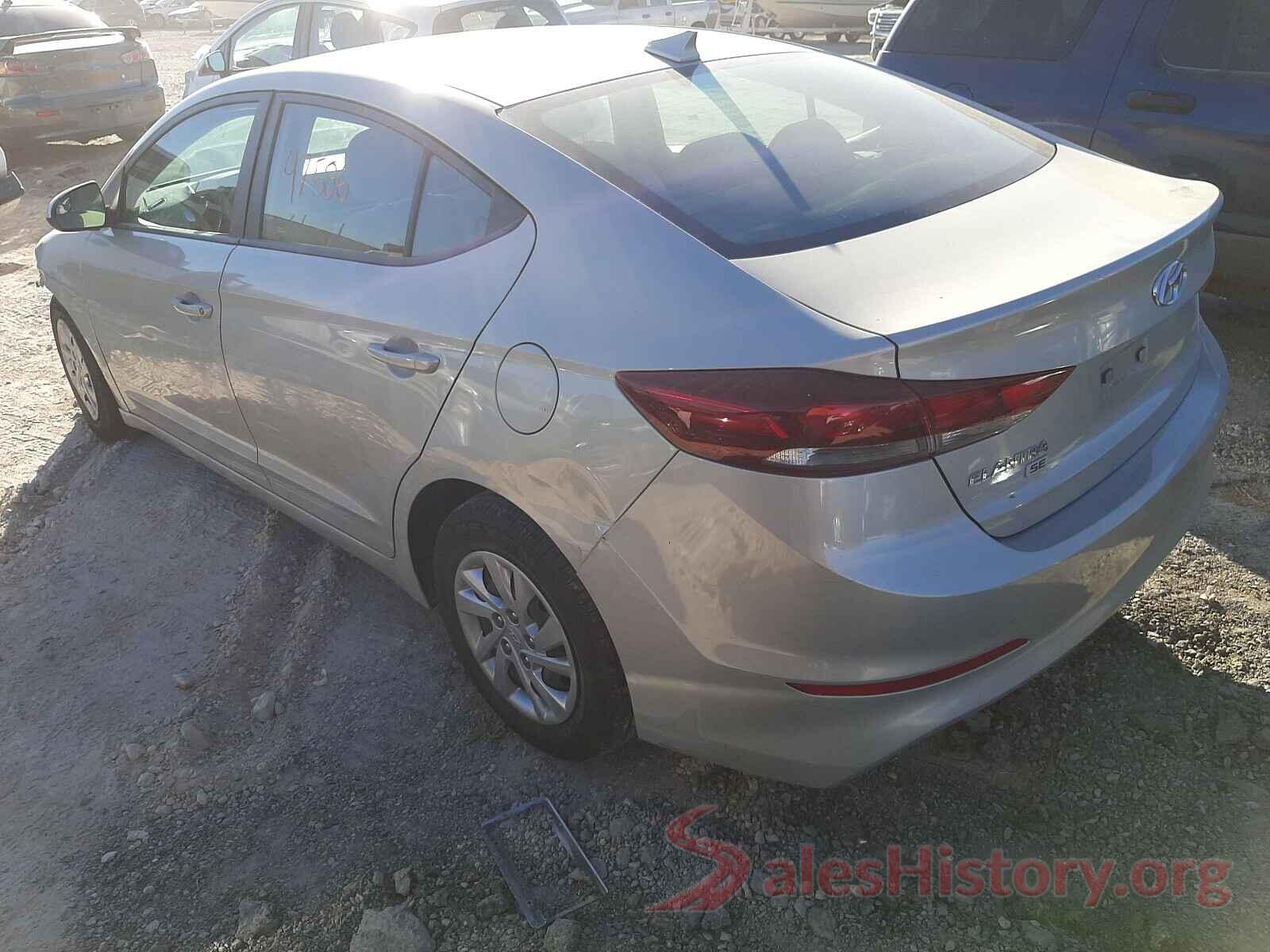 KMHD74LF3HU303259 2017 HYUNDAI ELANTRA