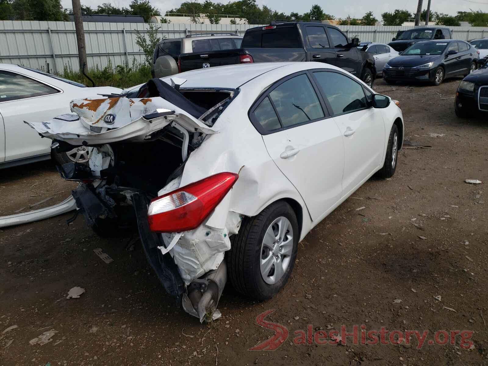 KNAFK4A64G5467639 2016 KIA FORTE