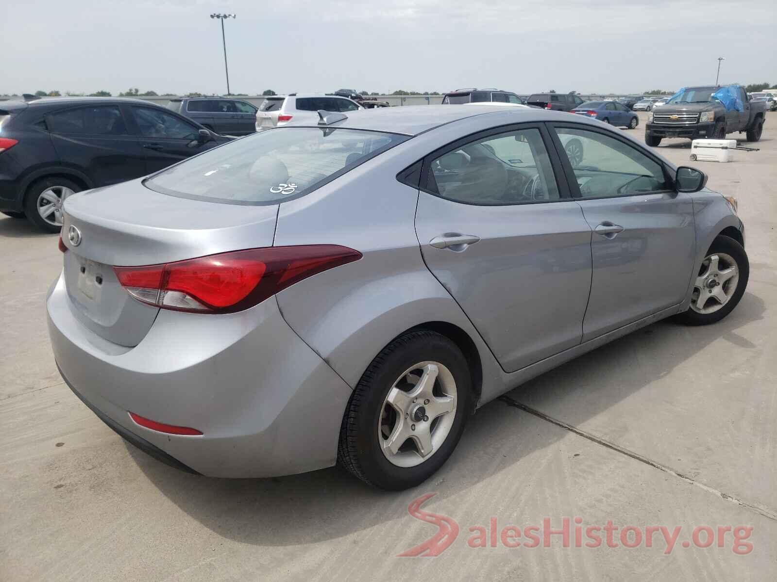 5NPDH4AE6GH744632 2016 HYUNDAI ELANTRA