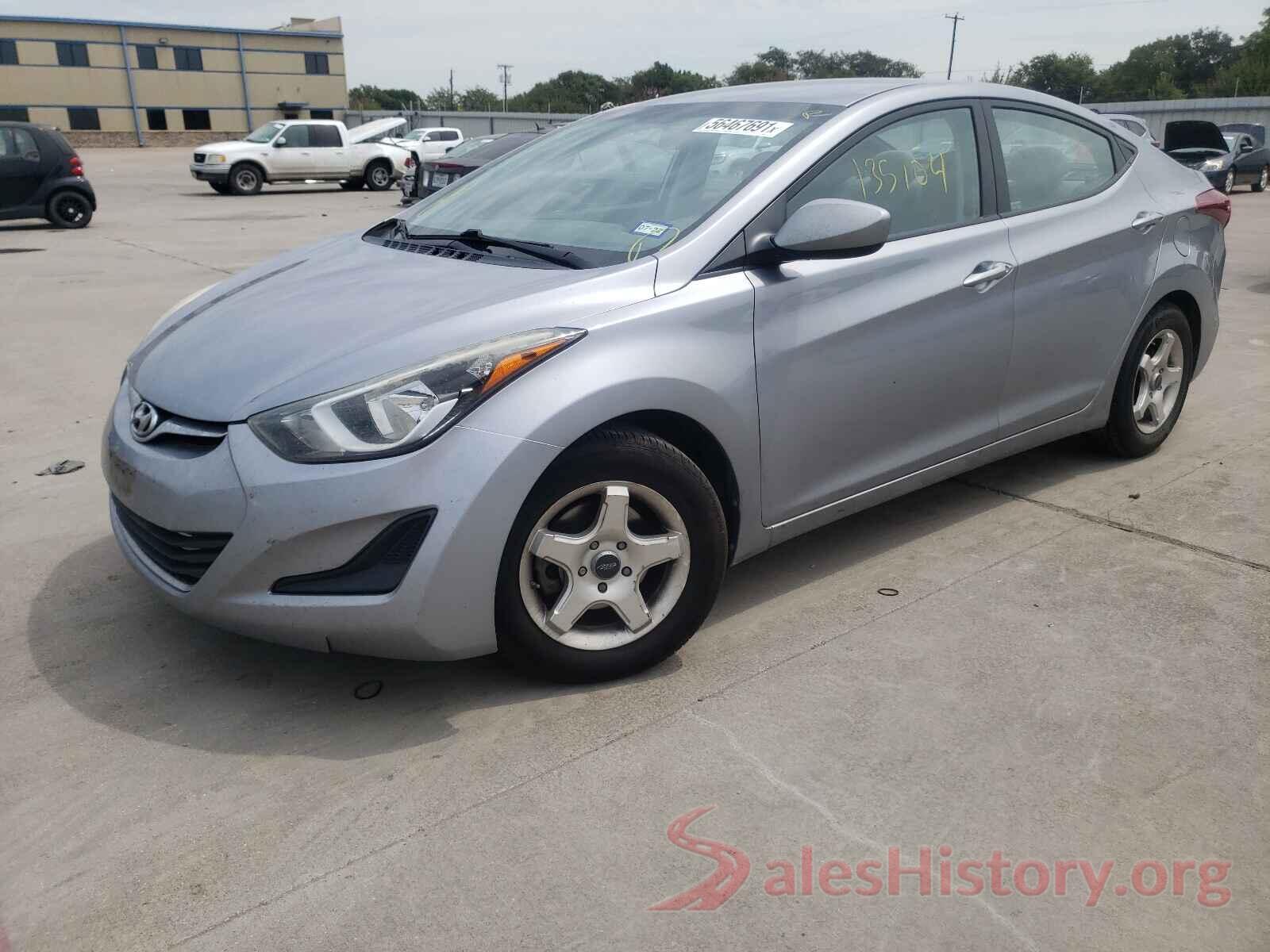 5NPDH4AE6GH744632 2016 HYUNDAI ELANTRA