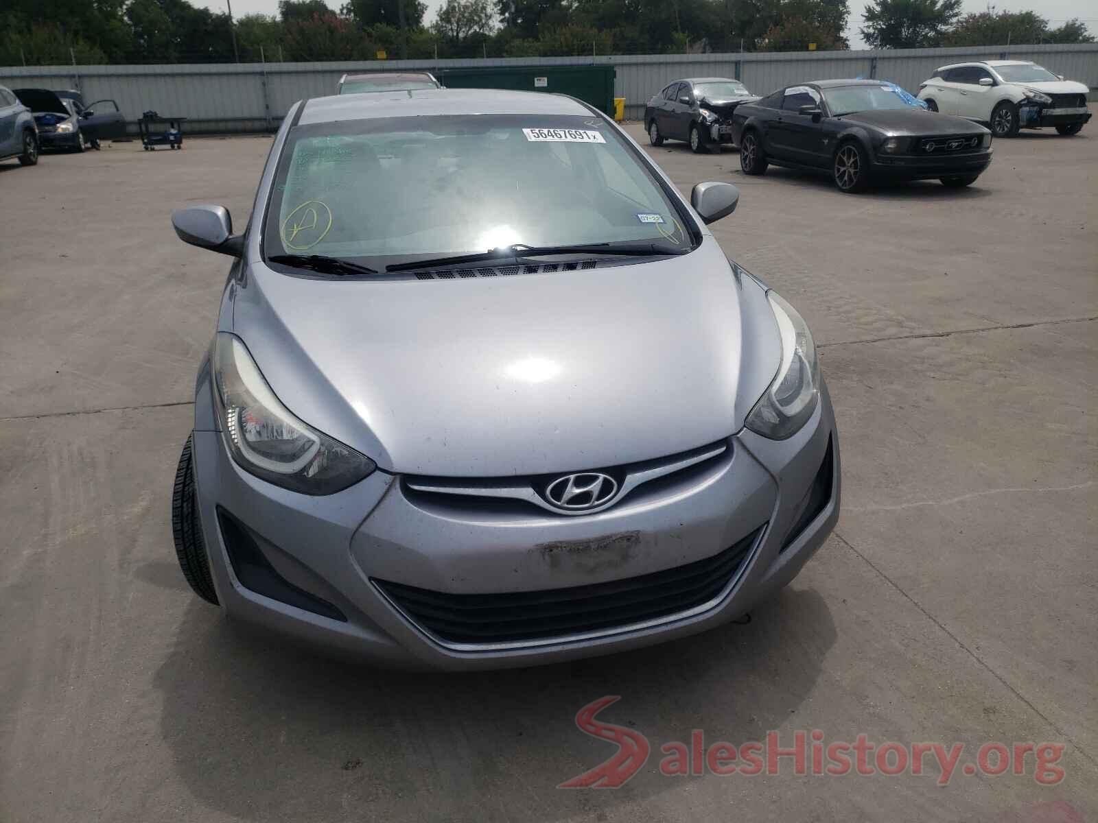 5NPDH4AE6GH744632 2016 HYUNDAI ELANTRA