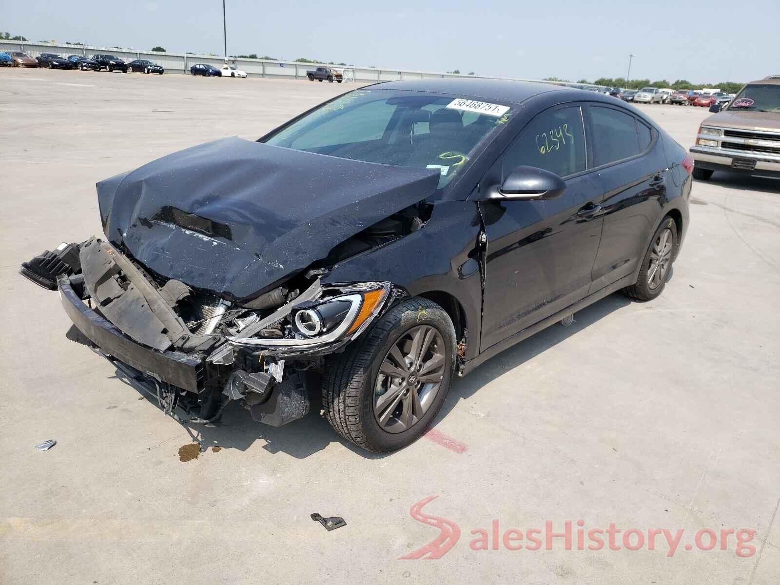 5NPD84LFXJH233986 2018 HYUNDAI ELANTRA