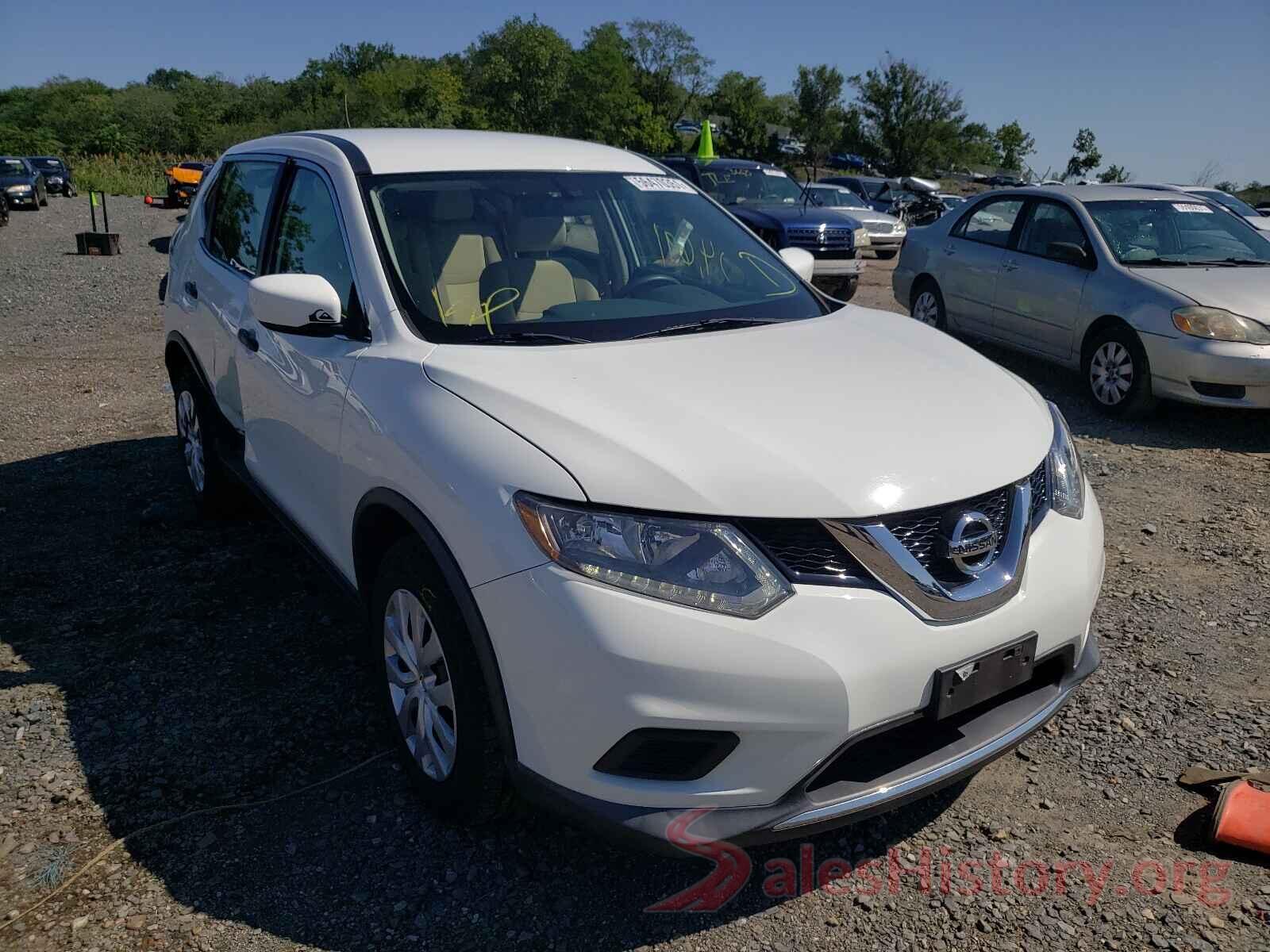 KNMAT2MV2GP717742 2016 NISSAN ROGUE