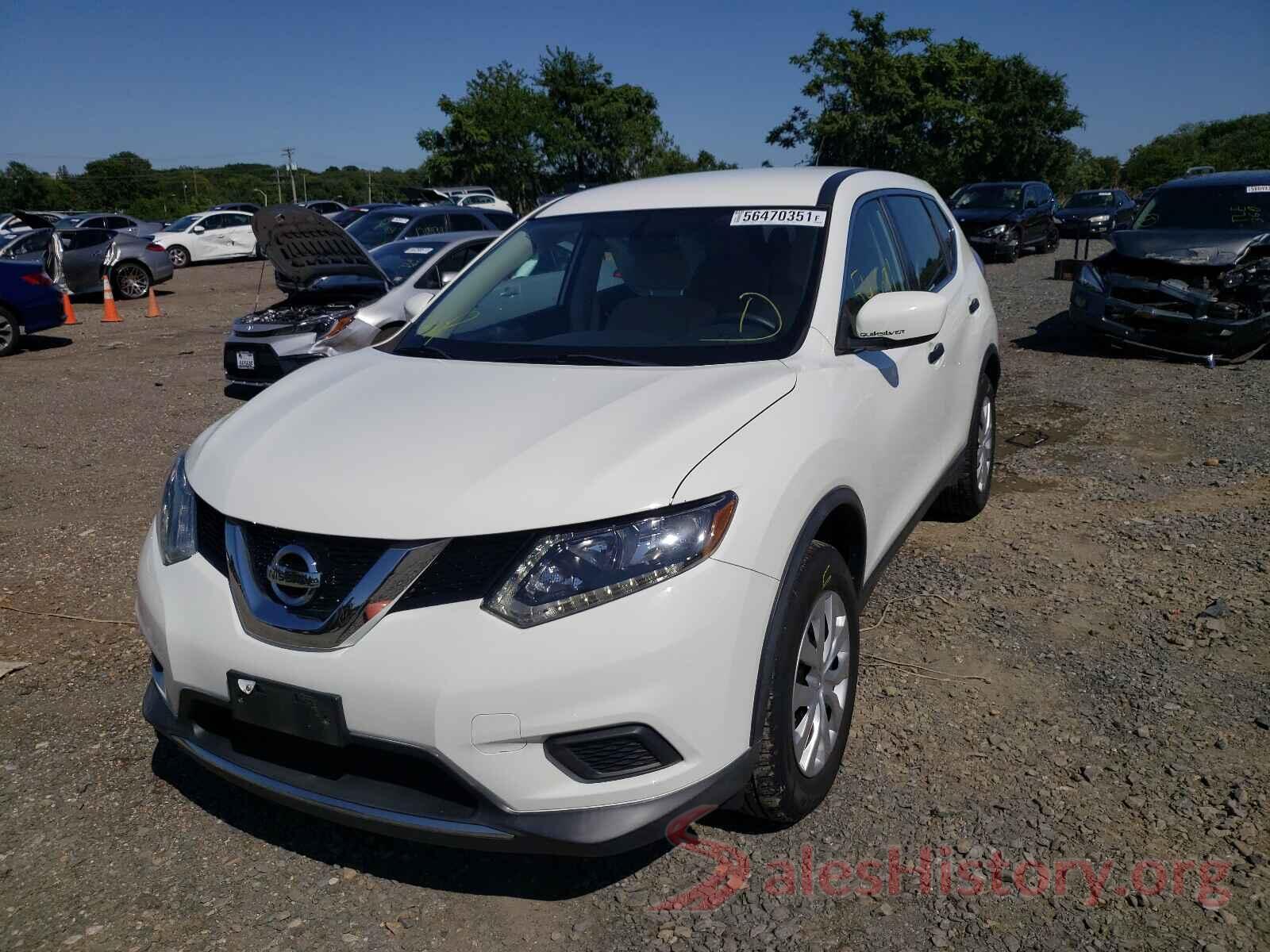 KNMAT2MV2GP717742 2016 NISSAN ROGUE