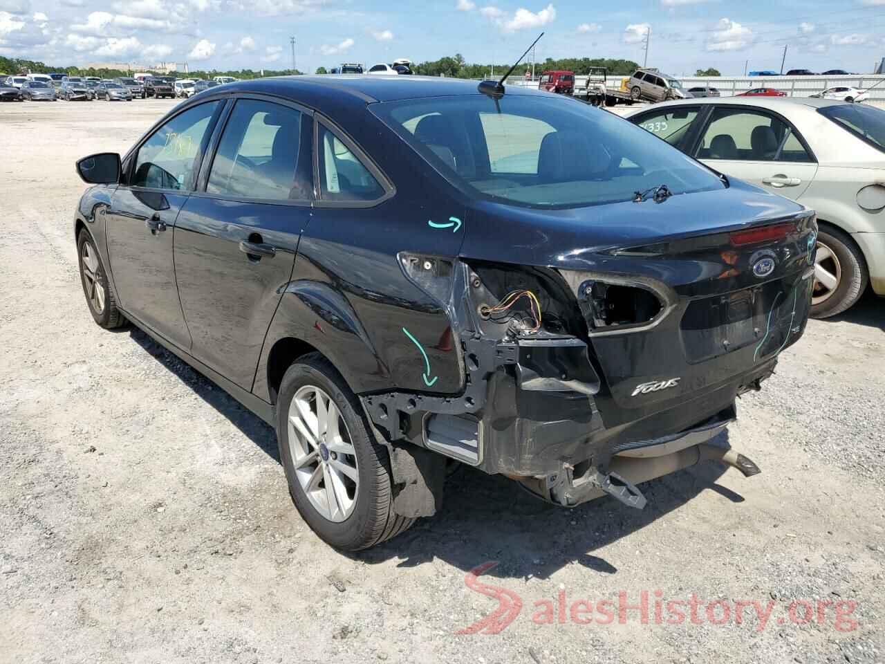 1FADP3F22HL321951 2017 FORD FOCUS