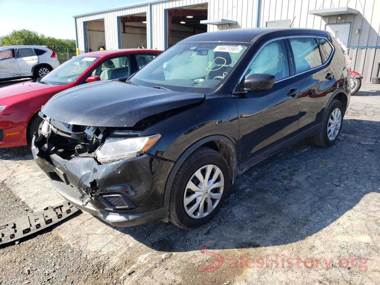 KNMAT2MV8GP610811 2016 NISSAN ROGUE