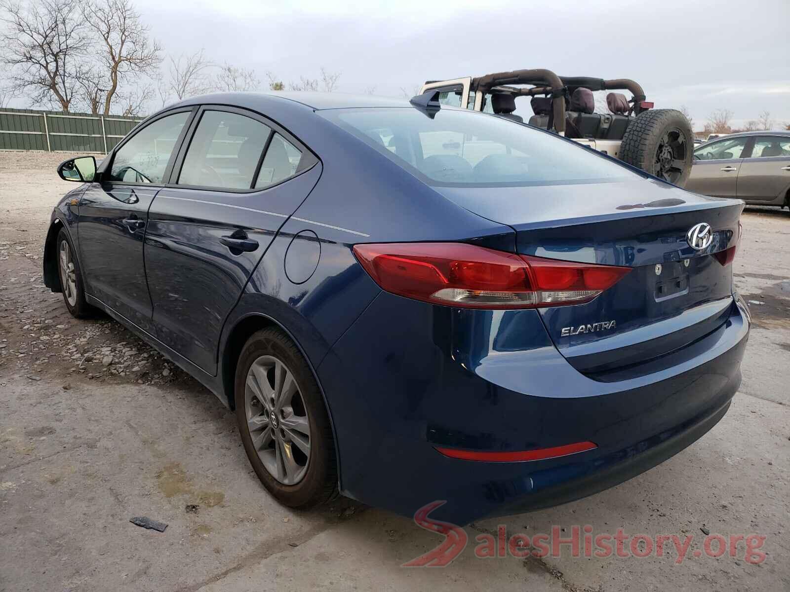 5NPD84LFXHH051456 2017 HYUNDAI ELANTRA