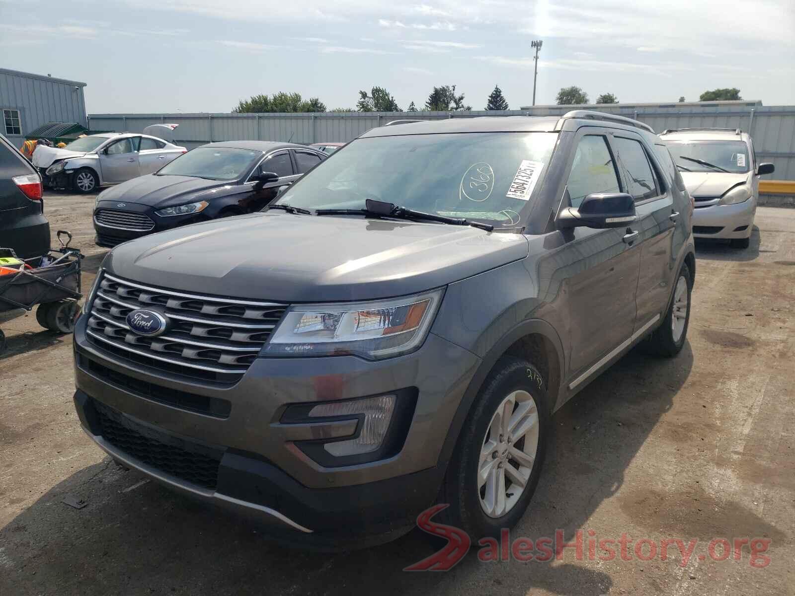 1FM5K7DH2HGA58022 2017 FORD EXPLORER