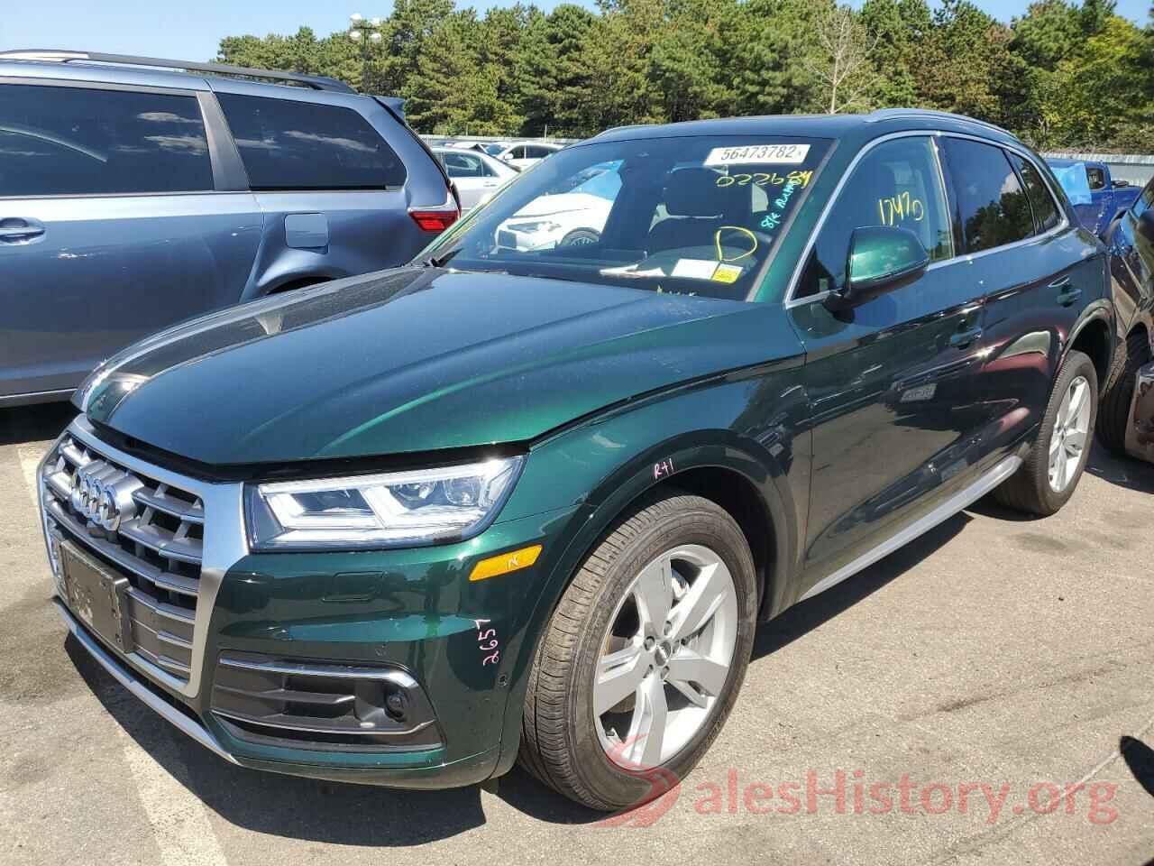 WA1CNAFY6K2022684 2019 AUDI Q5