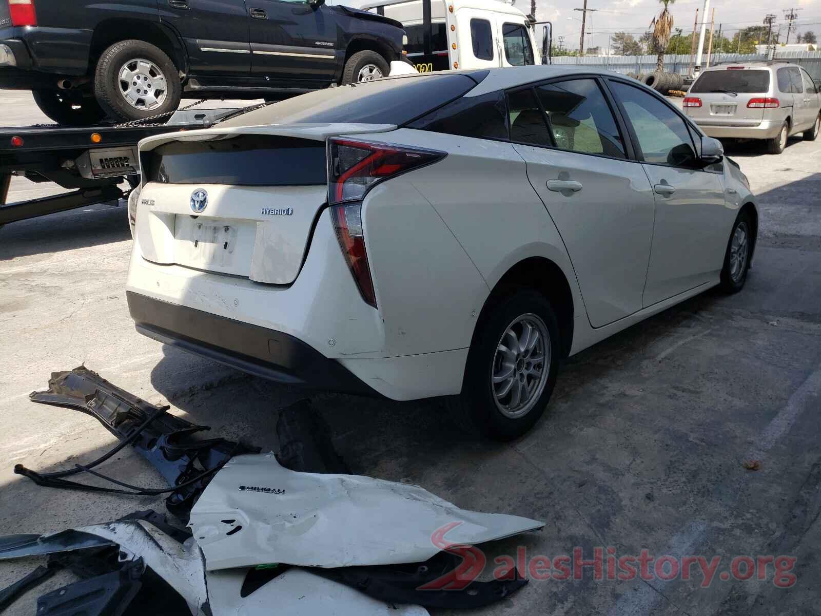 JTDKARFU9H3038454 2017 TOYOTA PRIUS