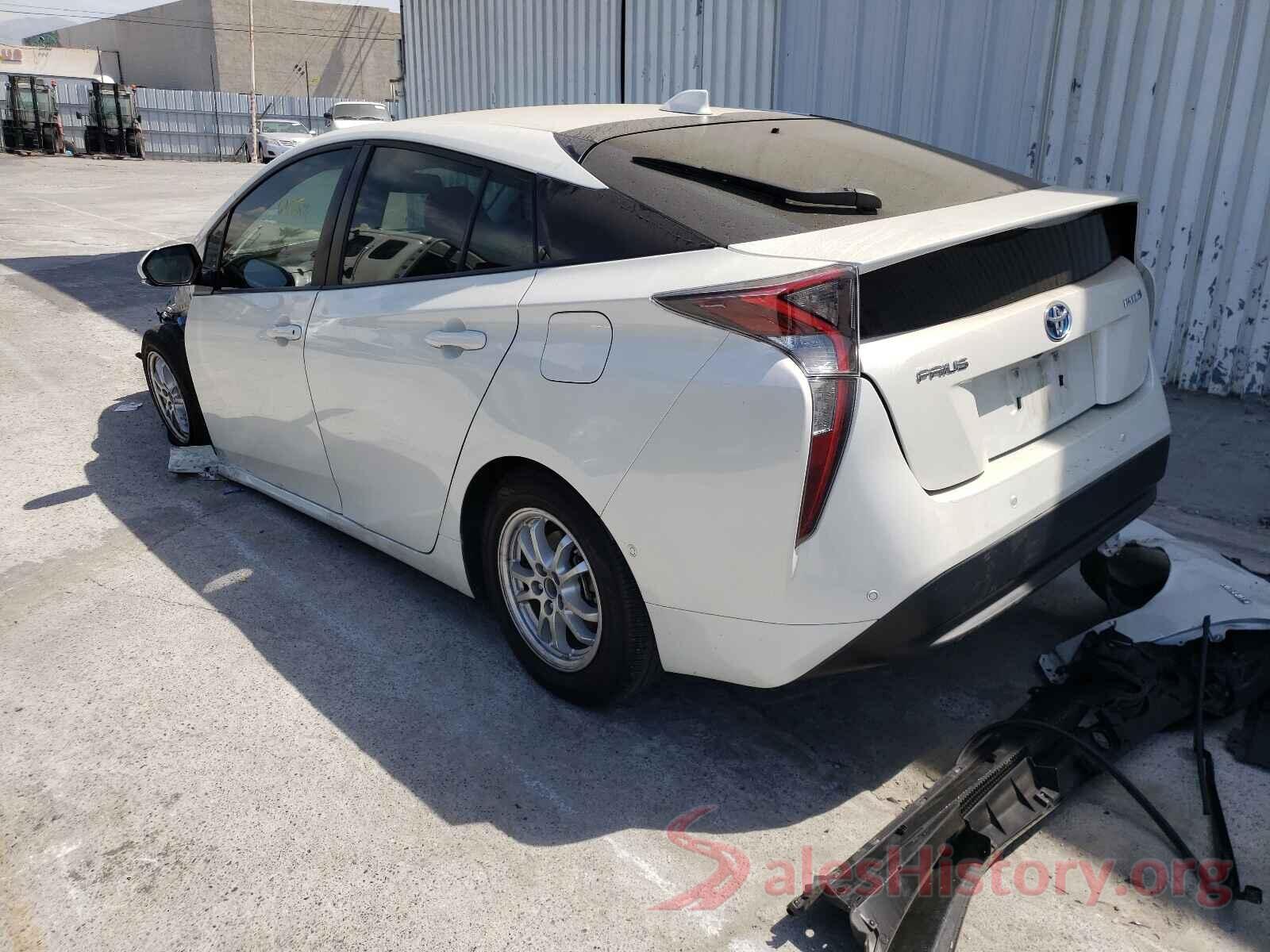 JTDKARFU9H3038454 2017 TOYOTA PRIUS