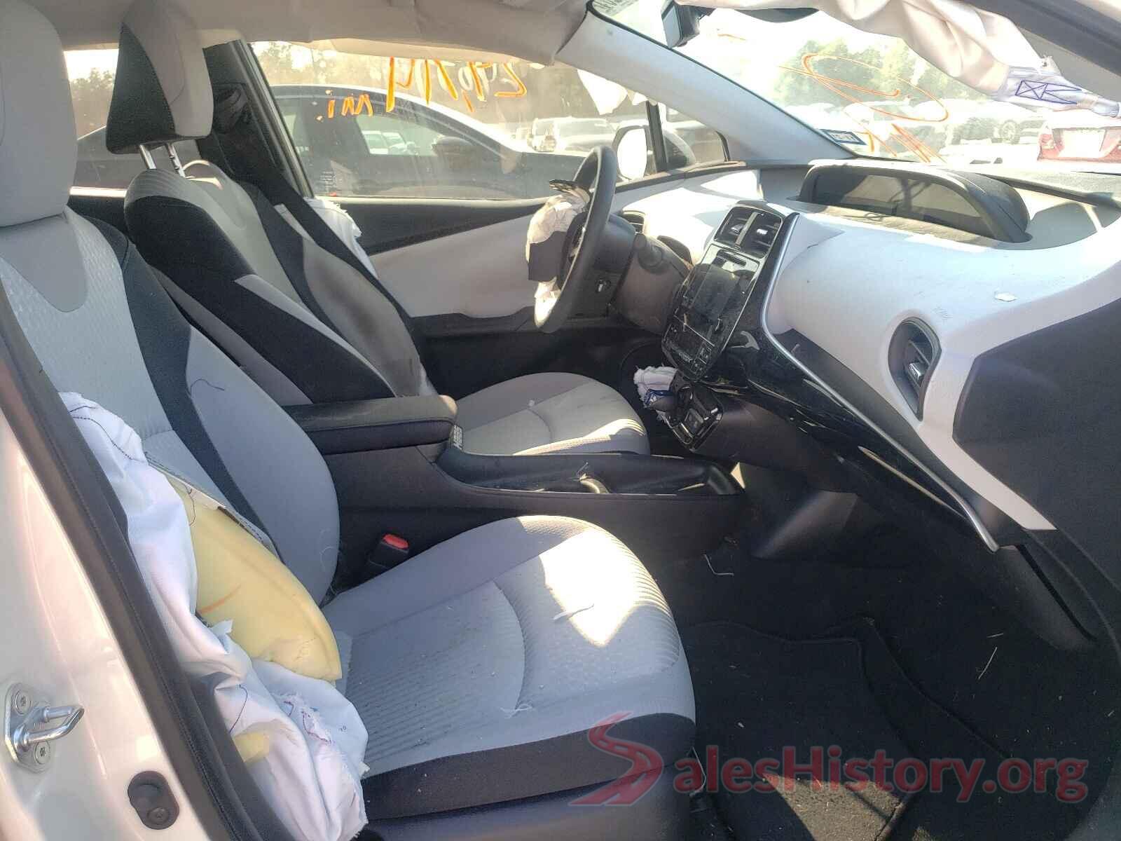 JTDKBRFU8J3073182 2018 TOYOTA PRIUS