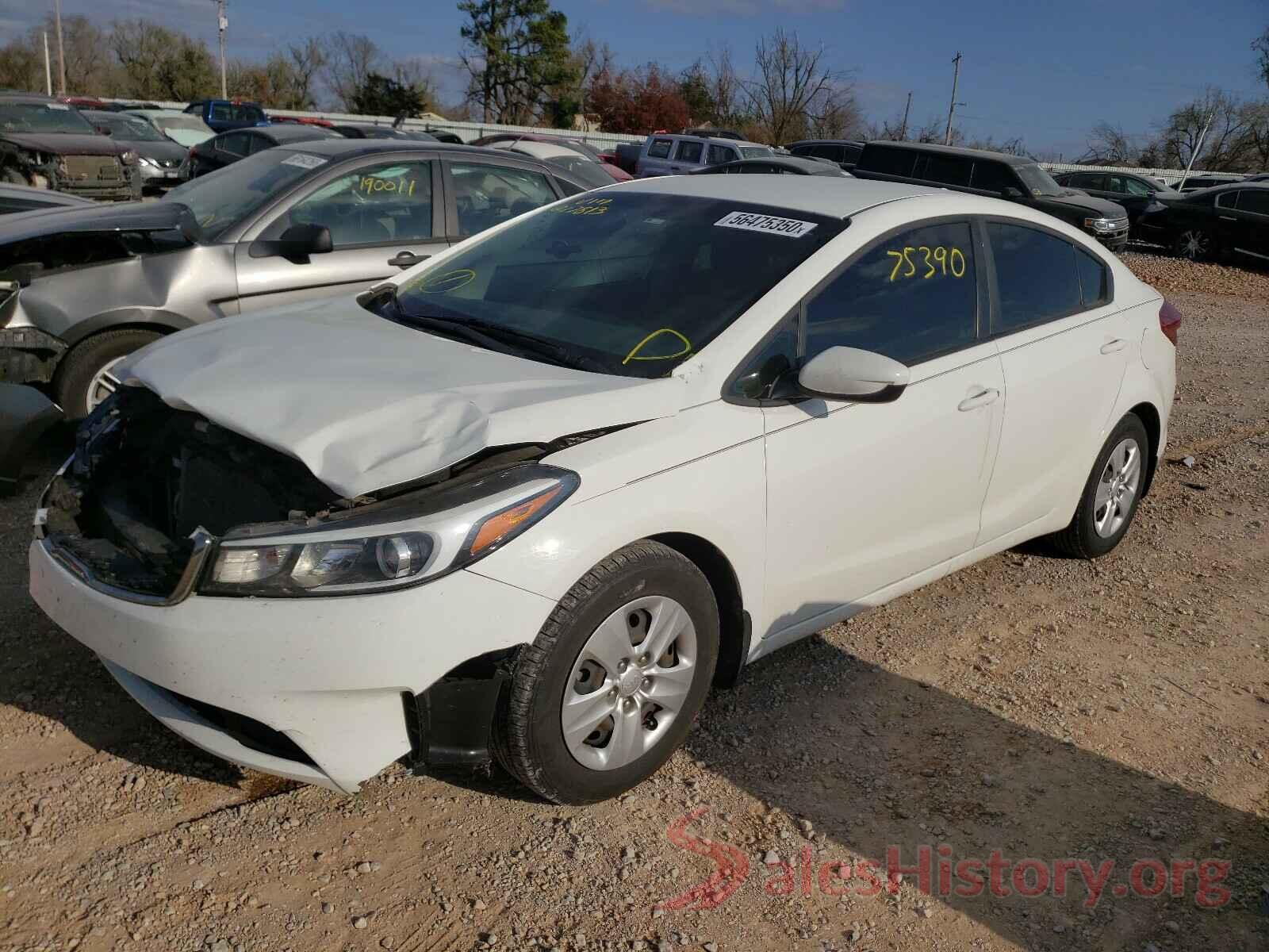 3KPFK4A76HE027813 2017 KIA FORTE