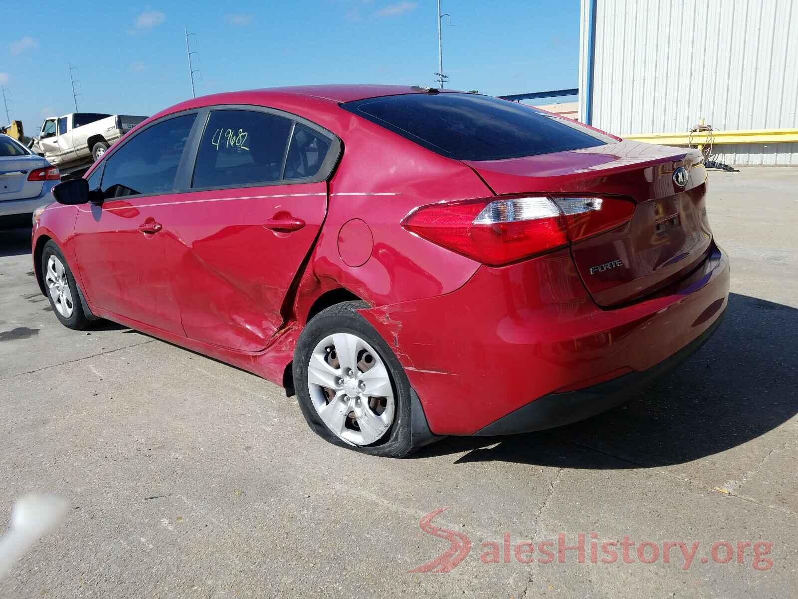 KNAFK4A69G5598632 2016 KIA FORTE