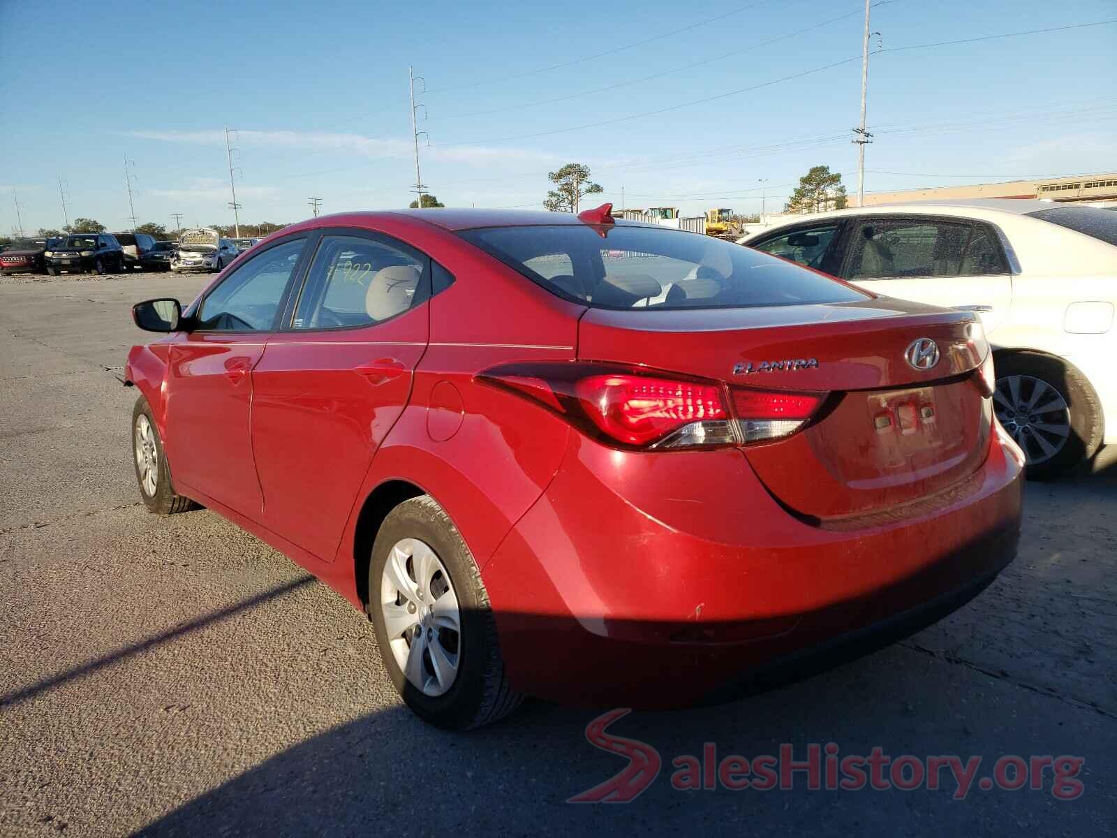 KMHDH4AE6GU655807 2016 HYUNDAI ELANTRA